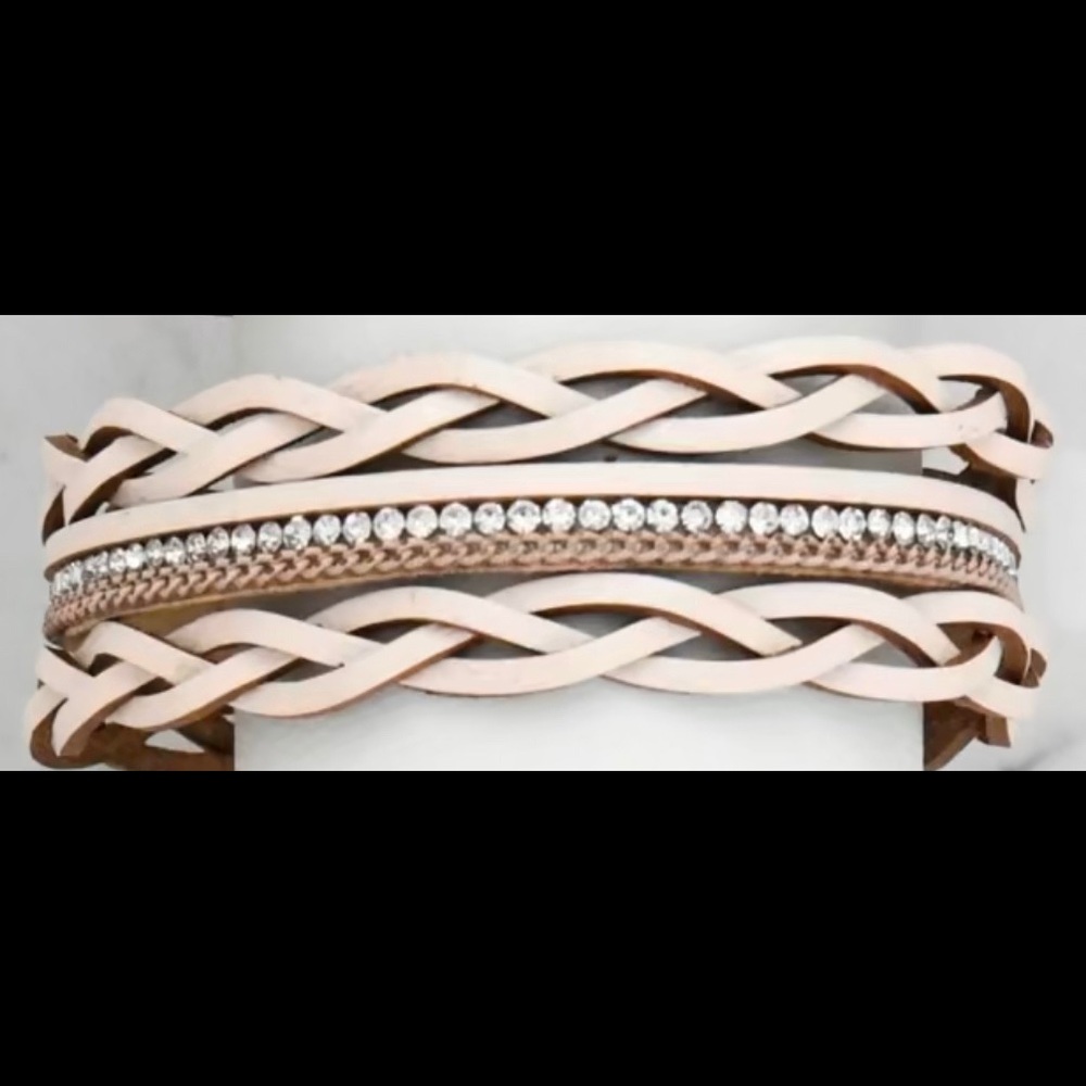 Multi-Strand Bracelets - Pink